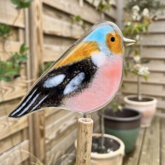 Chaffinch Garden Stake