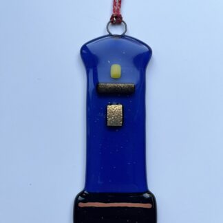 Guernsey postbox Christmas decoration